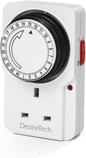 Plug-in Timer Switch 24 Hour Segment Timer Light Plug Socket For Home Security