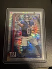 2025 Topps Chrome Football Jaxson Dart RC Prizm Refractor Rookie #306 Giants