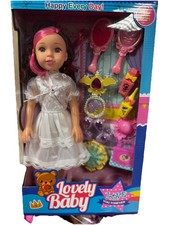 Lovely Baby Doll with So Many Accessories for Girls Birthday Gift