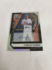 2021 Panini Elite Extra Edition - Carlos Tavera #137 Signatures (AU, RC)