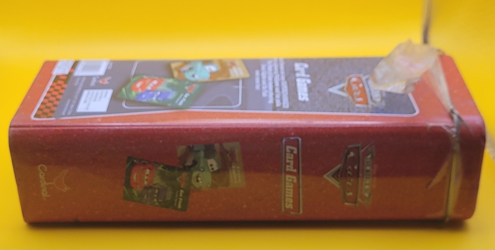 Car Rcing Game Red Disney Pixar Cars Card Games Racing Series Metal Tin Go Fish Crazy ...