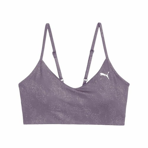 Soutien-gorge sport long imprimé pour filles dans Violet Vif Joe Fresh