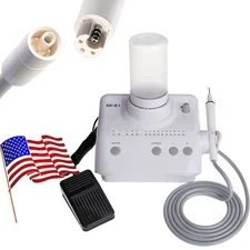 SK-E1 Dental Ultrasonic Scaler with 2*Bottles fit Woodpecker EMS Handpiece Tips