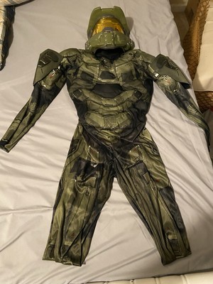 Halo Master Chief Child Large L 10-12 Disguise Halloween Costume Cosplay Used