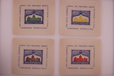 1936 Capital City Phil Soc Harrisburg PA 14th Ann Exh Set Philatelic Souvenir