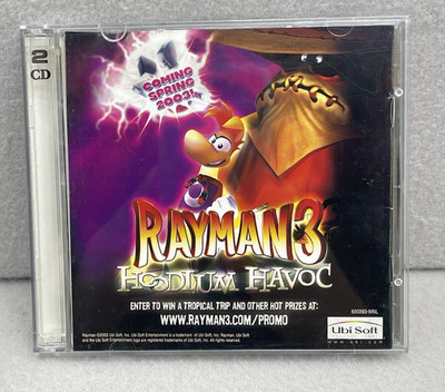 Rayman Arena PC Game CD-ROM 2002 Ubisoft Disc Only Untested