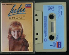 LULU - Shout - Cassette Tape 1983 Decca