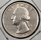 *SILVER* 1932  Washington Quarter - 90% Silver  * 1st YEAR ISSUE *