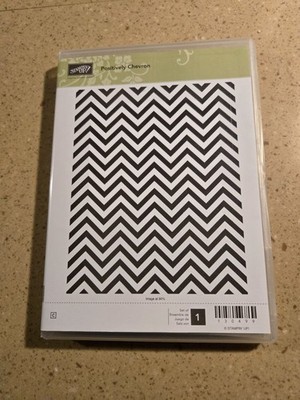 Stampin' Up! Positively Chevron, New and Unused 