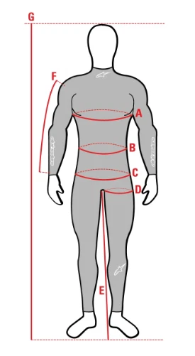 How to Measure Men's Cycling Jacket