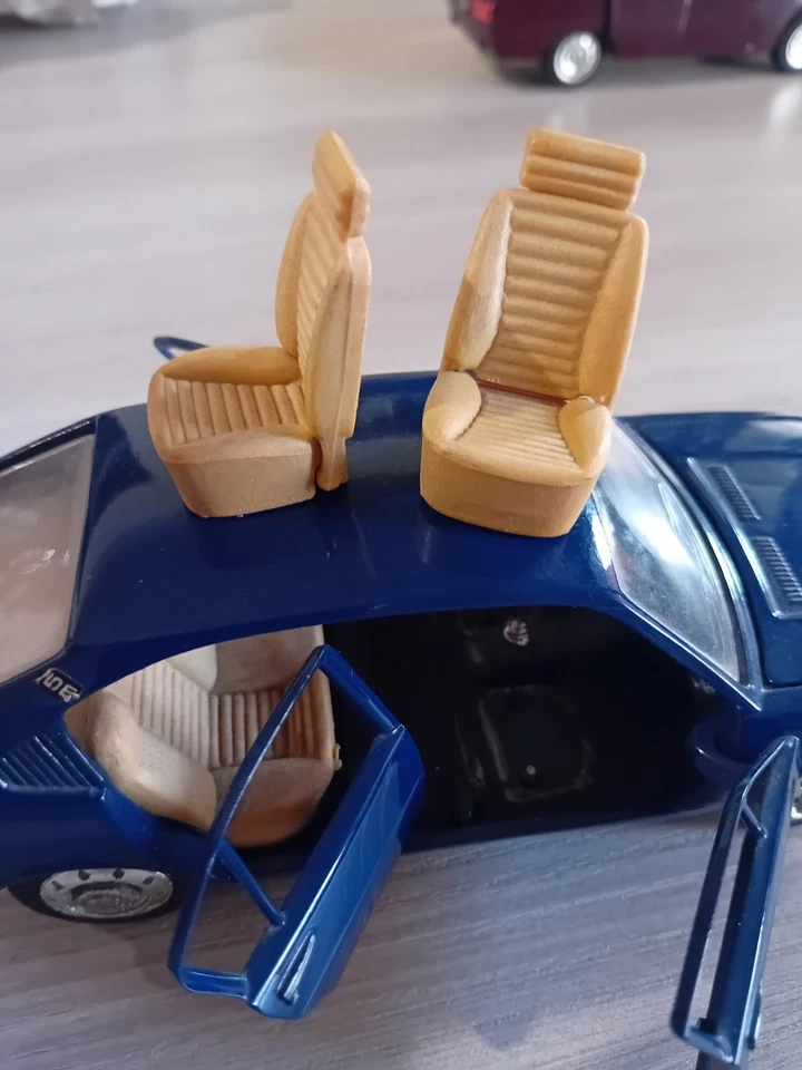 ALFA ROMEO ALFASUD L 5 Porte  TOGI MODELLINO AUTO MODELLISMO BLU 1/23 1/24  - Immagine 3 di 4