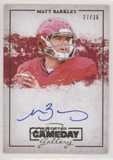 2013 Press Pass Gameday Gallery Gold 27/36 Matt Barkley #GG-MB2 Auto pn1