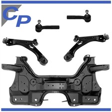 Achsträger vorne für Opel Corsa D und 2 Querlenker 2 Spurstangenkopf