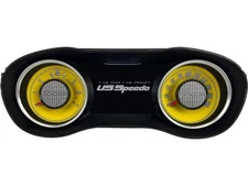 US Speedo Yellow Dodge Challenger Gauge Face for Clusters 2015-2024 (Hellcat)