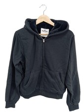 HOLLISTER Sweatjacke Damen Sweat Gr. DE 34 schwarz Casual-Look