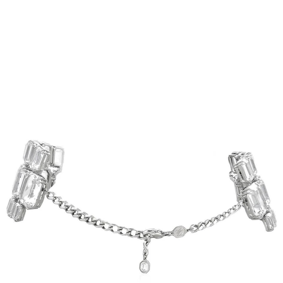 Gargantilla Swarovski Millenia 3 rodio blanco brillante Foto 4 de 4