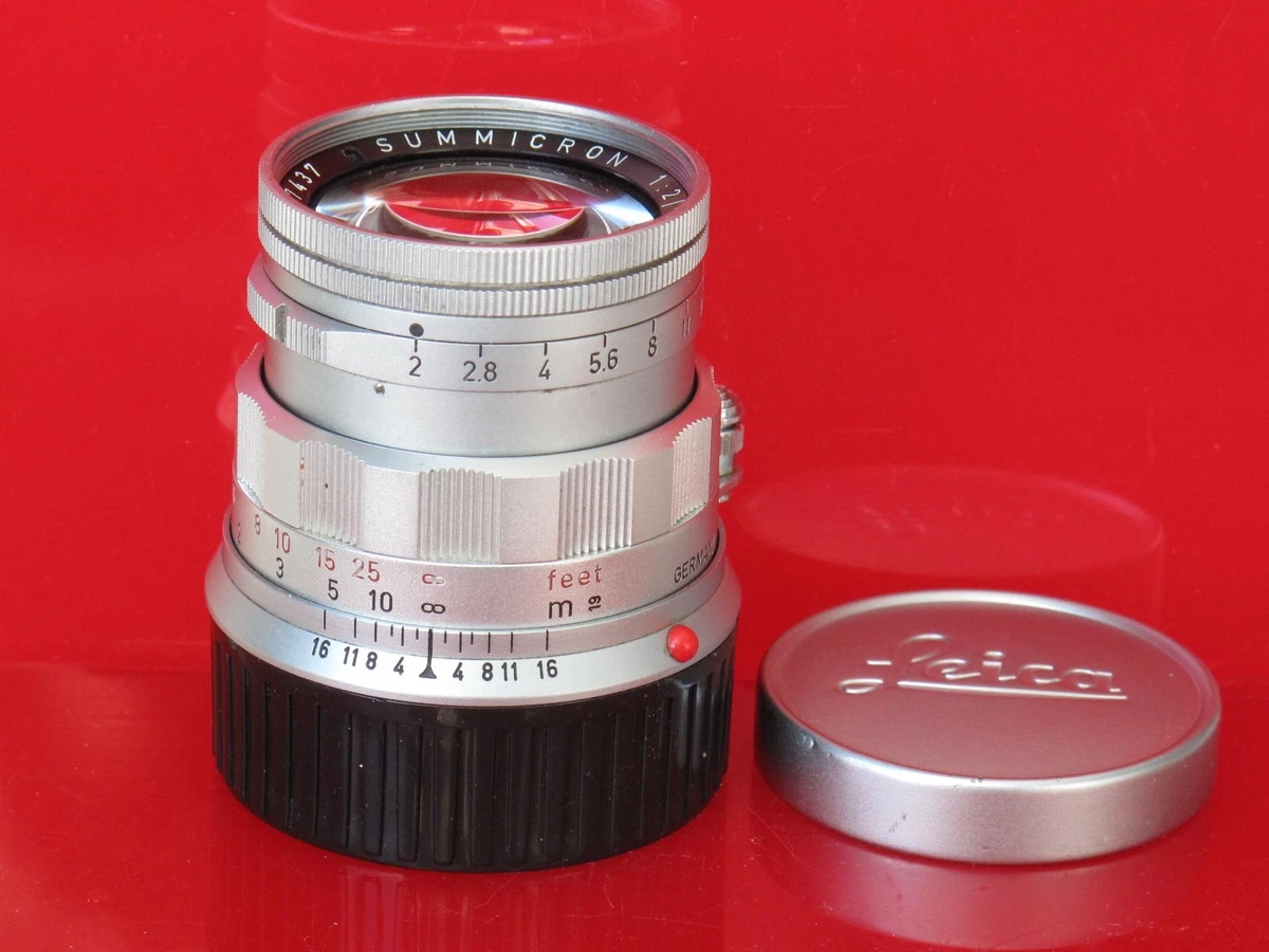 Leica SUMMICRON-M 50mm Focal f/2 Camera Lenses for sale - eBay
