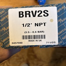 Spirax Sarco 1/2  BRV2S pressure reducing val...