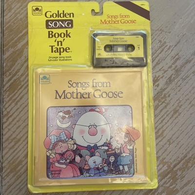 VTG Golden Song Book N  Tape Songs From Mother Goose. NOS In Org Packaging NOS