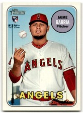 2018 Topps Heritage #593 Jaime Barria