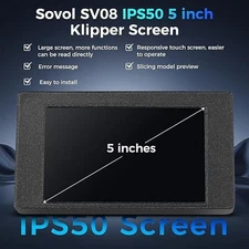 Sovol 5" IPS Touch Screen Klipper Firmware Pre-Installed SV06 Plus 3D Printer