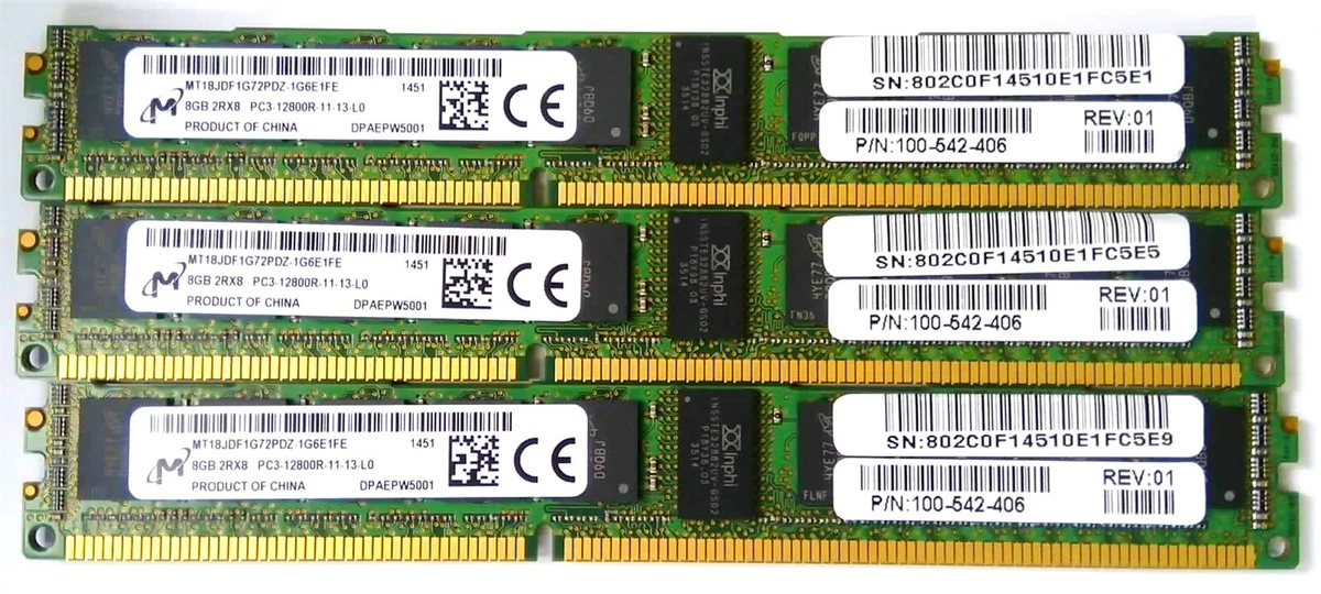 メモリー Micron 8GB DDR3 ECC Registered RAM 8GB ECC Registered Computer DDR3 RAM for sale | eBay