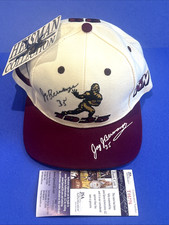 Jay Berwanger Signed 1935 Heisman Trophy Football Hat Cap JSA COA T05776 New