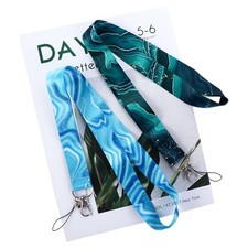 Hang Rope Neck Straps Marble Printing Lanyard Phone Hang Rope Phone Lanyard