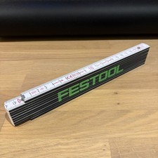 Festool 201464 Yardstick 2M Wooden Folding Rule 10 Links Stabila Meter Stick