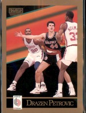 Drazen Petrovic 1990-91 SkyBox Portland Trail Blazers #237