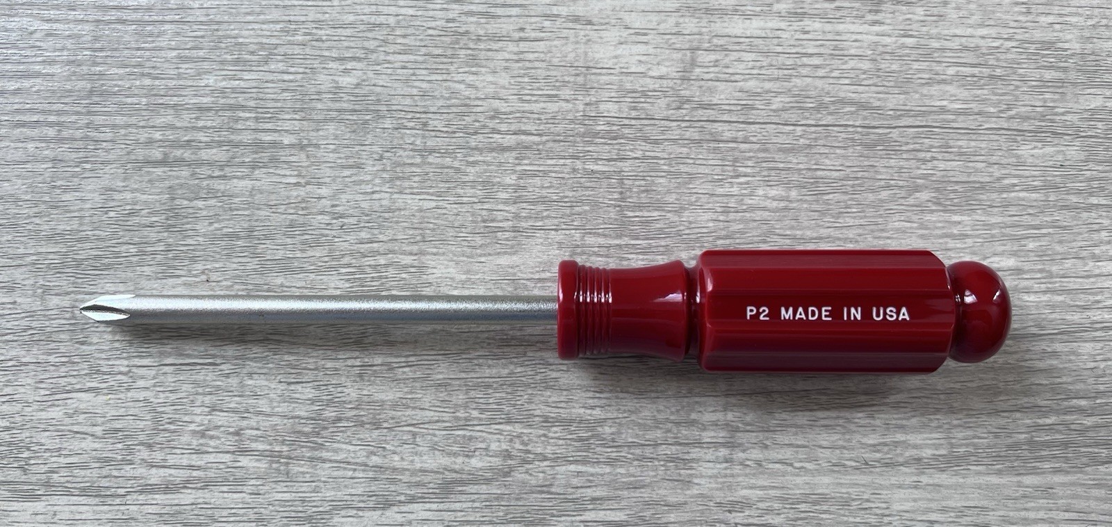 VINTAGE CRAFTSMAN 41760 3/16" Red Screwdriver - MADE IN USA S PR 7