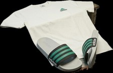 Adidas Equipment (EQT) Sammler-Set: Shirt & Adiletten (NEU)