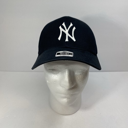 New York Yankees Hat Cap Strap Back Mens One Size Blue MLB Baseball Fan Favorite