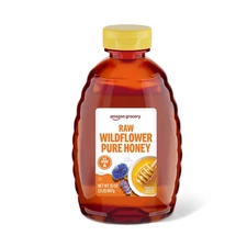 , Raw Wildflower Pure Honey, 2 Lb (Previously Amazon Fresh, Packaging May Vary)