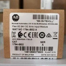 New Factory Sealed AB 1794-IB32 FLEX I/O SER A Input Module 1794IB32