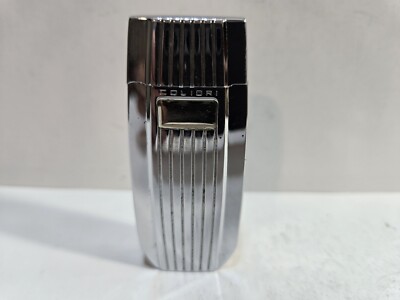 Working Vintage Colibri Extravagance Silver Cigar Lighter Engravable  6944/36