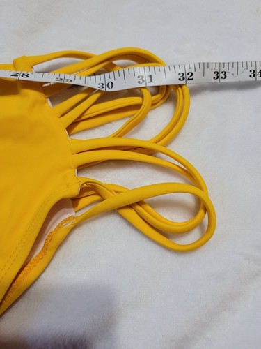 2 Teiler Bademode Damen High Waist Badeanzug Tankini Rüschen Volant Badeanzug - Bild 4 von 5