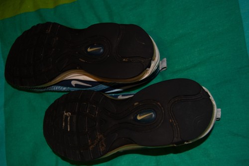 Mens Nike Trainer Air Max 97 Size 7.5 Uk - 'Blue Zebra prm Tape' - Foto 11 di 11