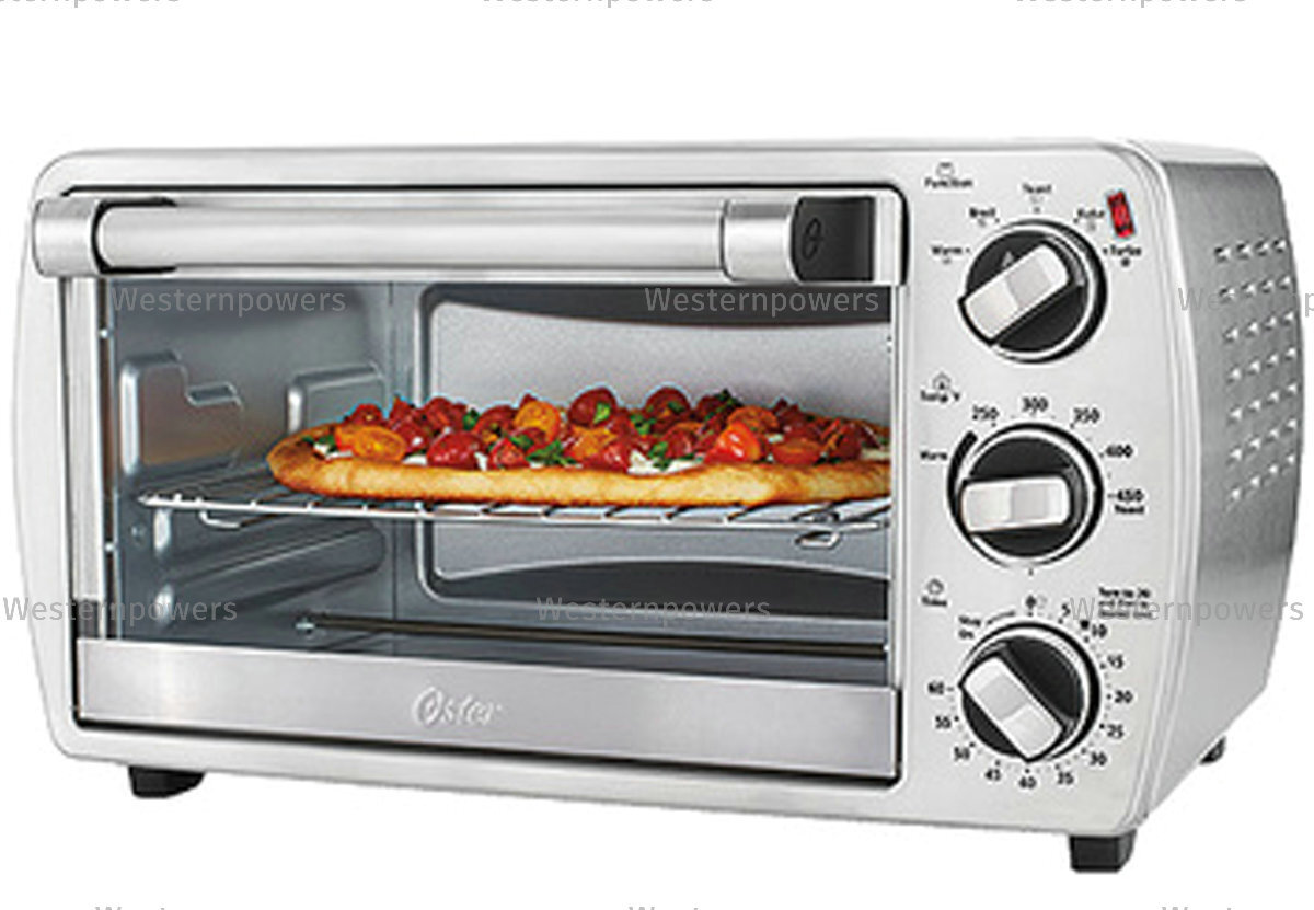 Oster TSSTTVCG04 Brushed Stainless Steel Convection Countertop Oven eBay