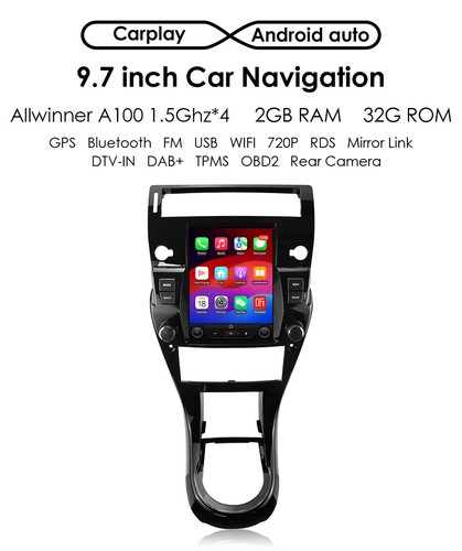 9,7" CarPlay Android 13 Radio Für Citroen C4 I 04-10 mit GPS Navi RDS WIFI 2+32G - Bild 3 von 21