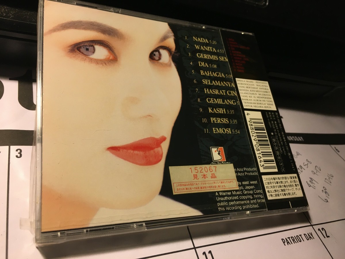 SHEILA MAJID - WANITA JAPAN IMPORT CD+OBI AMCE-816 NEW