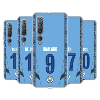 MAN CITY FC 2024/25 PLAYERS HOME KIT SOFT GEL CASE FOR XIAOMI REDMI PHONES