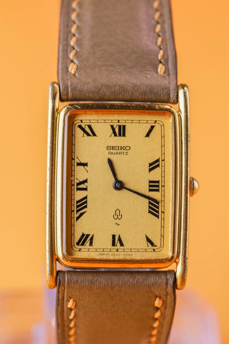 Seiko rectangulaire sale