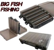 WSB Double Sided Lure Box Fishing Tackle Carry Case
