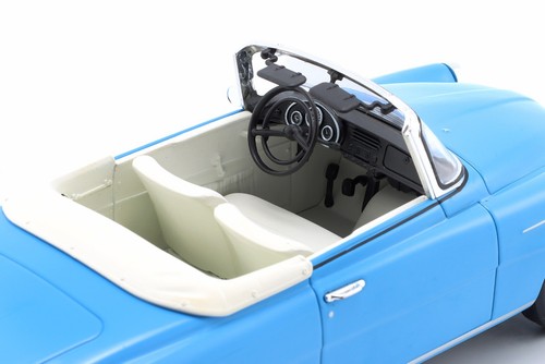 SKODA FELICIA Cabrio 1959 Light blue - 1/24 WhiteBox - Picture 6 of 6