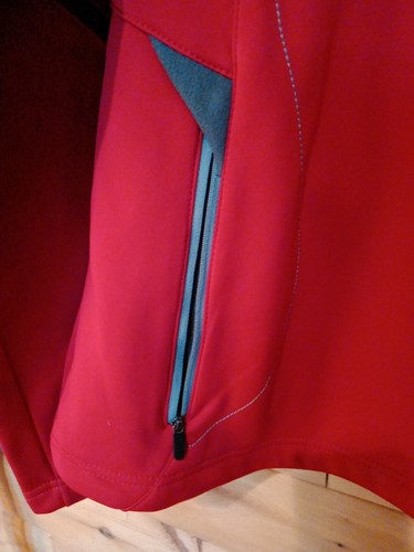 North End Women's Sport Red/Black Long Sleeve Performance Fleece Jacket Size XL - Picture 4 of 13