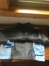 Barely Used Walt Disney Parks Light Blue  Gray Adult Size XS/S Wind Breaker Jac