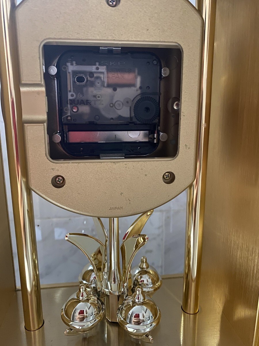Seiko PENDULUM Quartz Carriage Anniversary Clock QQZ288G Seiko PENDULUM Quartz Carriage Anniversary Clock QQZ288G