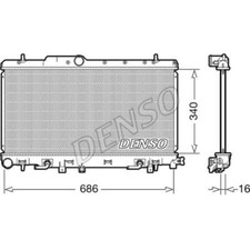 Radiateur Subaru LEGACY