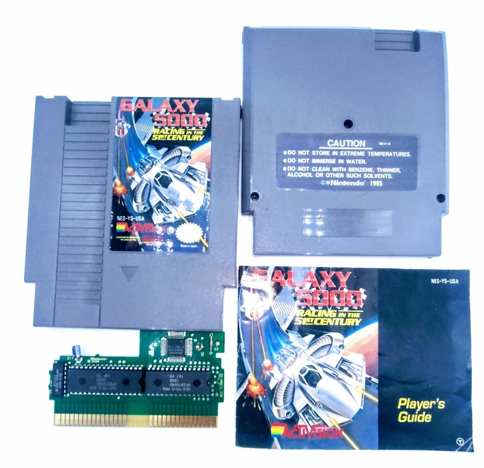 Galaxy 5000 - NES Nintendo Cartridge RARE + Manual Authentic - Image 2 of 3